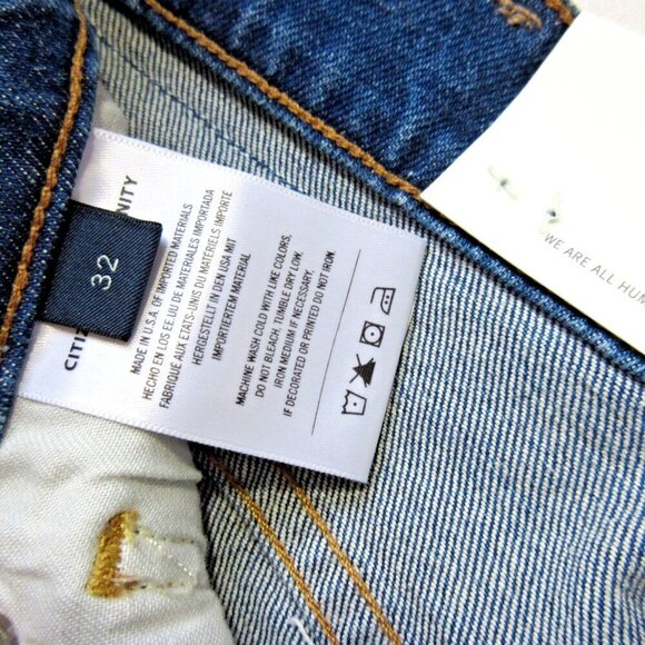 NWT Citizens of Humanity Calista Curve in Cava High Rise Balloon Crop Jeans 32 - Picture 4 of 6